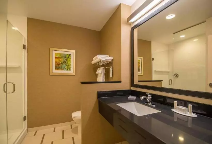 キングサイズベッドのスタンダードルーム, Fairfield Inn & Suites By Marriott Provo Orem