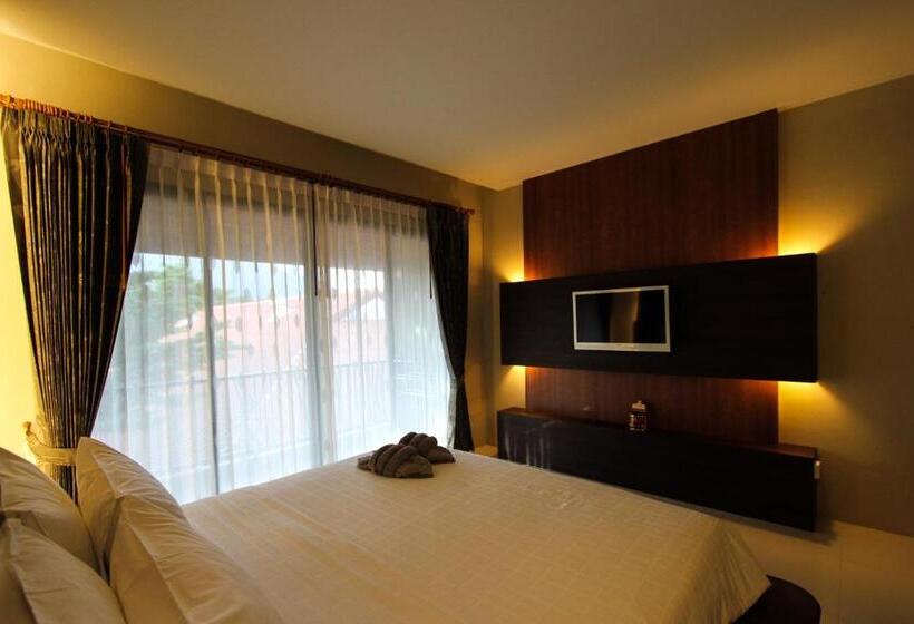 带阳台的豪华间, Ricci House Resort