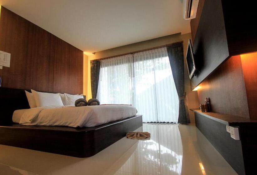 带阳台的豪华间, Ricci House Resort