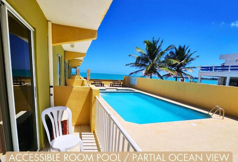 اتاق لوکس با بالکن و چشمانداز دریا, Selva Boutique Hotel Luquillo Oceanfront Retreat Adults Only