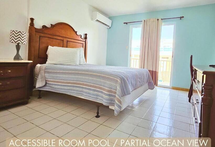 اتاق لوکس با بالکن و چشمانداز دریا, Selva Boutique Hotel Luquillo Oceanfront Retreat Adults Only