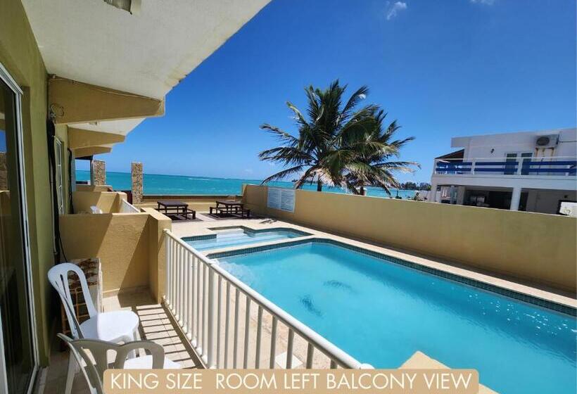 اتاق استاندارد با تخت بزرگ, Selva Boutique Hotel Luquillo Oceanfront Retreat Adults Only