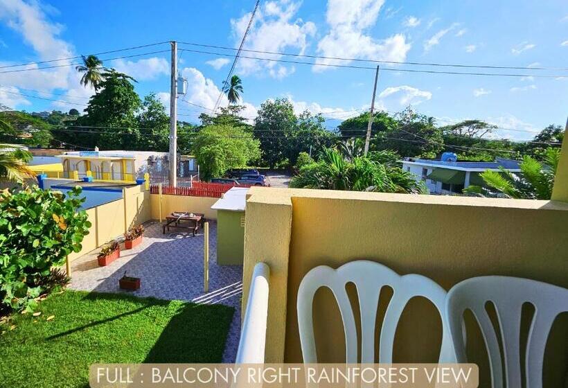 اتاق لوکس با بالکن و چشمانداز دریا, Selva Boutique Hotel Luquillo Oceanfront Retreat Adults Only