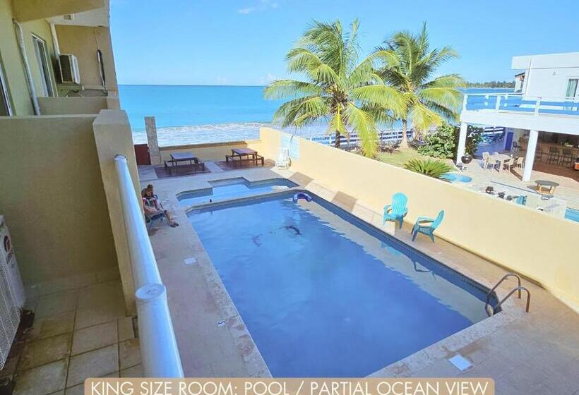 اتاق استاندارد با تخت بزرگ, Selva Boutique Hotel Luquillo Oceanfront Retreat Adults Only