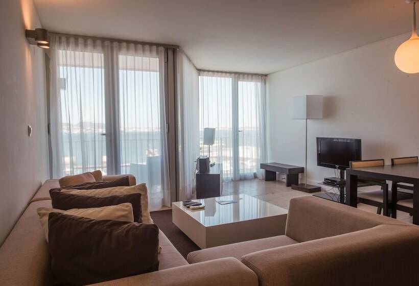 דירת דופלקס בת חדר שינה 1, Troia Residence by The Editory  Apartamentos Marina