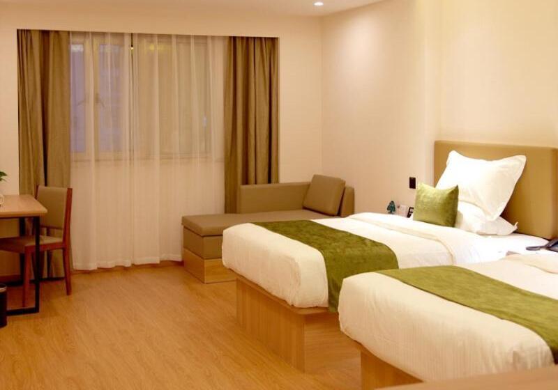 חדר סטנדרט, Greentree Inn Express Hotel Heyuan N1 High Fountain