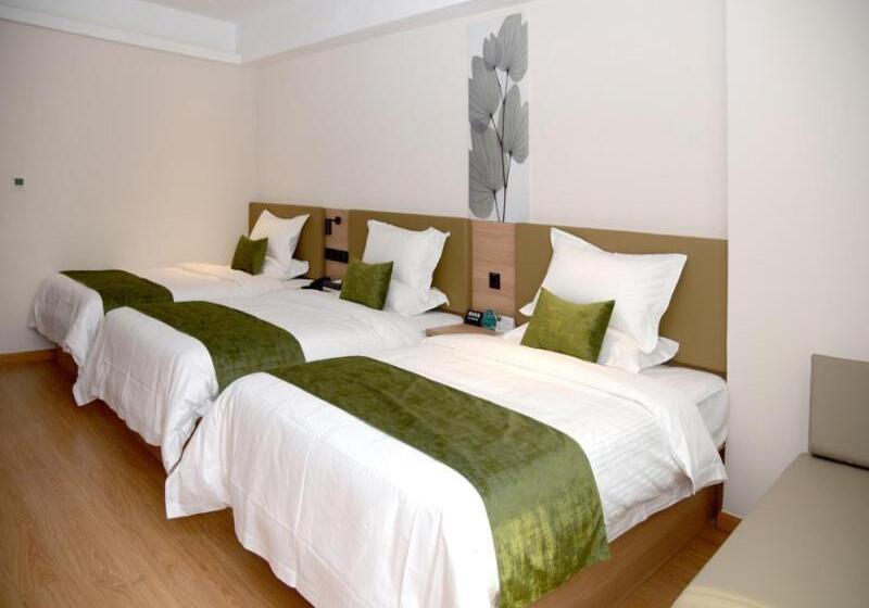 Номер Стандарт, Greentree Inn Express Hotel Heyuan N1 High Fountain