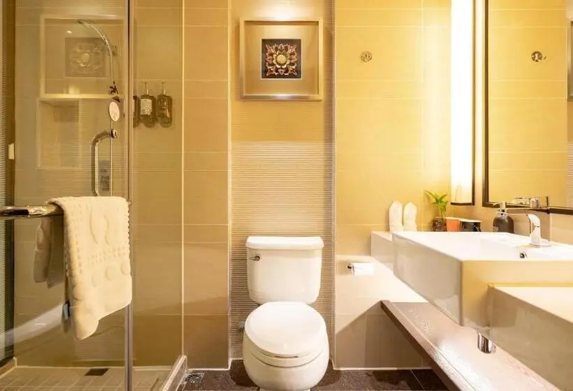 اتاق لوکس با تخت بزرگ, Ssaw Boutique Hotel Hangzhou East