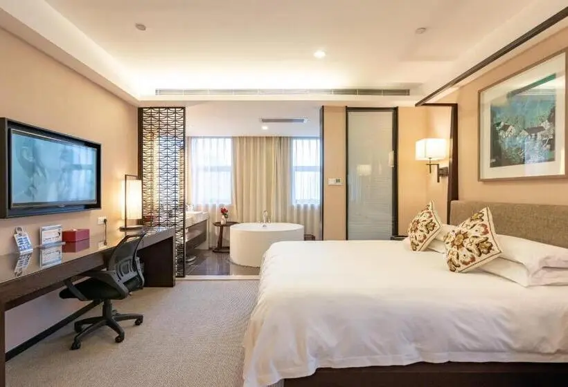 اتاق اجرایی با تخت بزرگ, Ssaw Boutique Hotel Hangzhou East