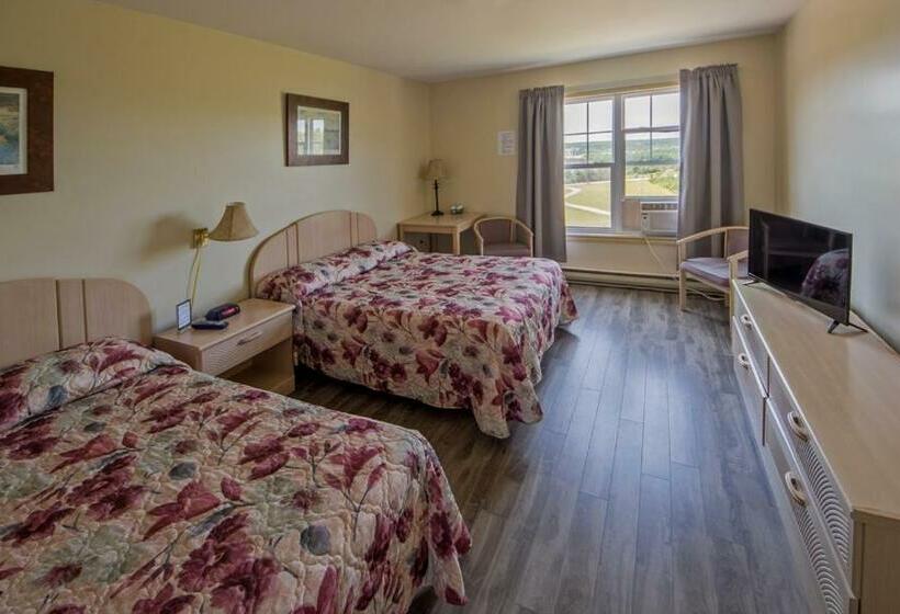 스탠다드 룸 더블 침대 2개, Auberge Doucet Inn