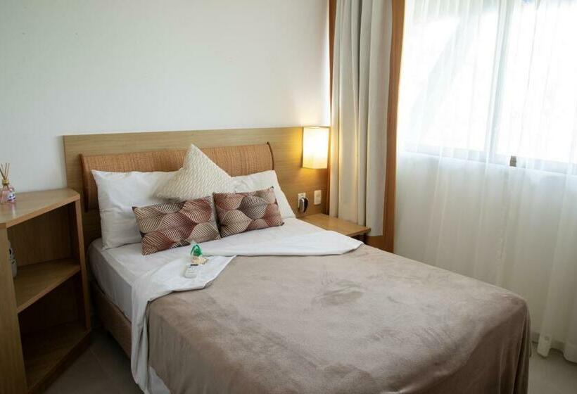 침실 2개 아파트, Beach Class Muro Alto Condomínio Resort By New Time