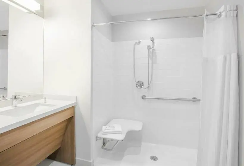 身障者適用スタンダードルーム, Microtel Inn & Suites By Wyndham Cuauhtemoc Campos Menonitas