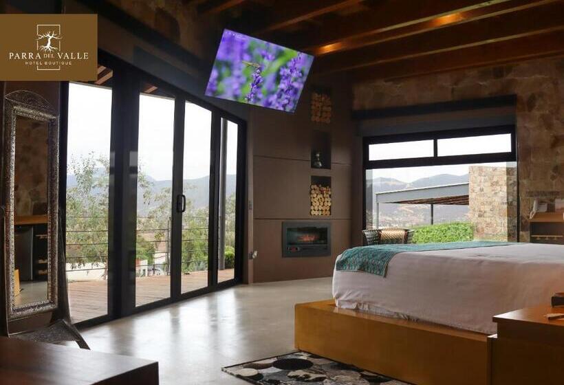 キングサイズベッドのデラックスルーム, Parra Del Valle Hotel Boutique