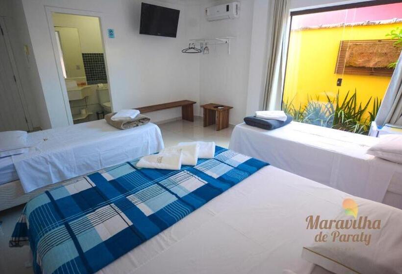 غرفة قياسية ثلاثية, Pousada Maravilha De Paraty