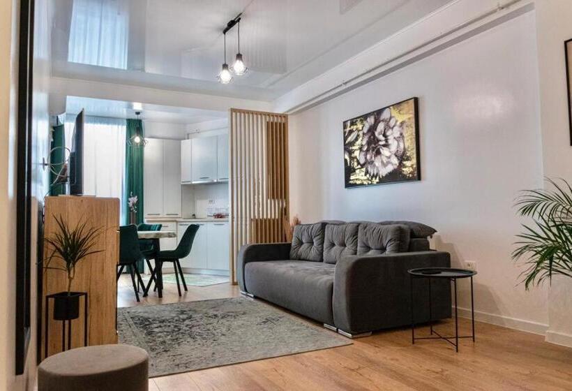 آپارتمان 1 خوابه با بالکن, Apartamente By R S 3