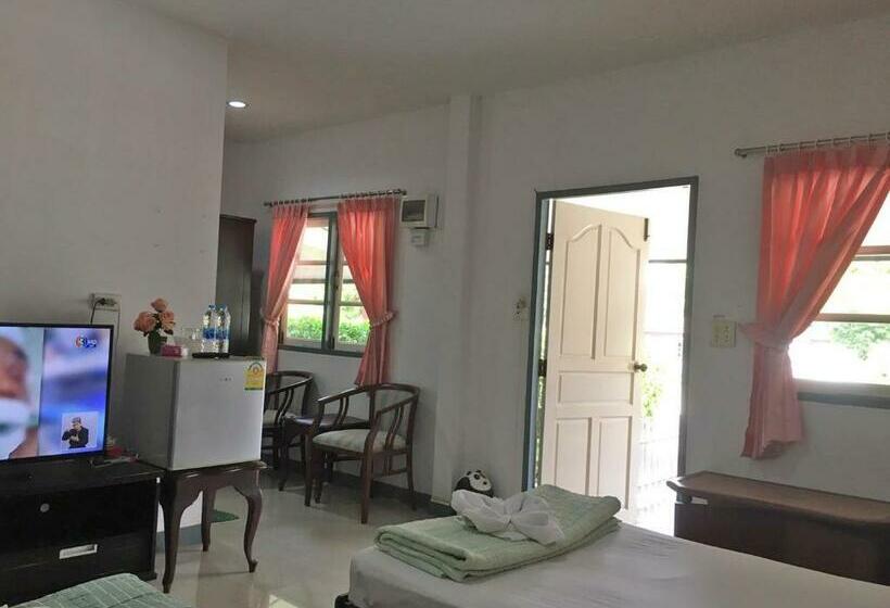 חדר סטנדרט נוף לגינה, Dusita Parkview Resort @ Khua Suan Pla