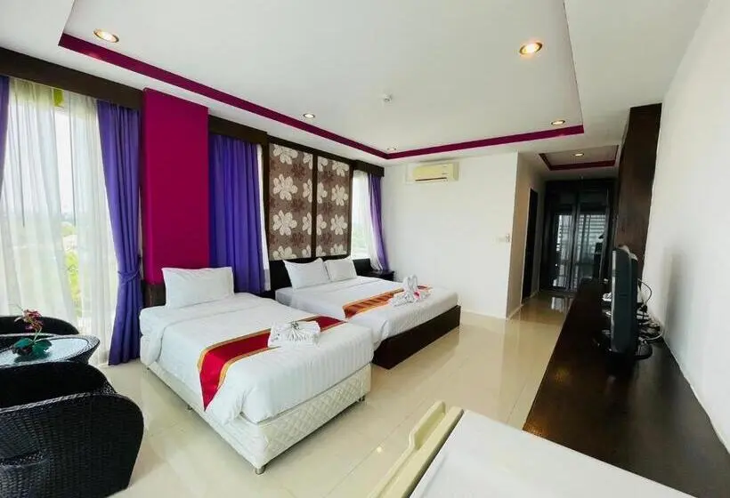 オーシャンビューデラックスルーム, The Sand Beach Pattaya