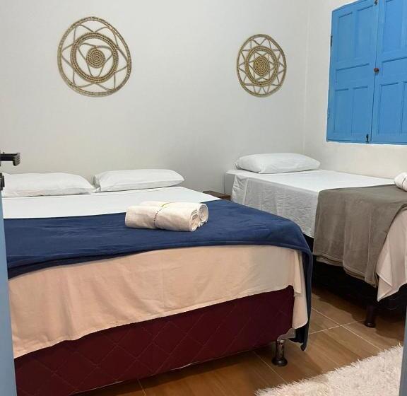 اتاق استاندارد سه نفره, Pousada Crocodilo Caraíva