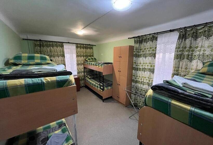 تختخواب در اتاق مشترک, Fox Hostel Kyiv