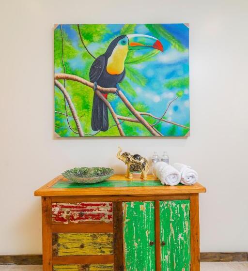 غرفة قياسية مع حمام خارجي, Hacienda La Norma Boho Boutique