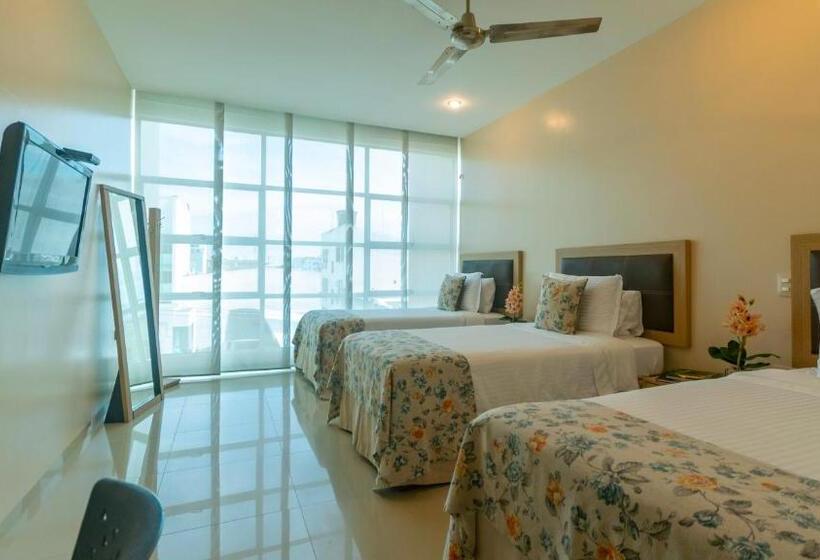 Номер Стандарт Трехместный, Santorini Loft