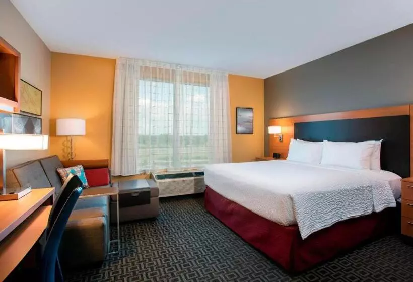 キングサイズベッドのスイートルーム, Towneplace Suites Orlando At Flamingo Crossings® Town Center/western Entrance