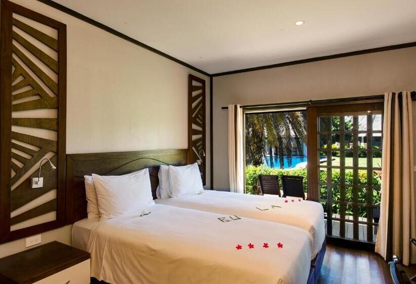 بنجلو قياسى مطلّ علي الحديقة, Yatule Resort & Spa