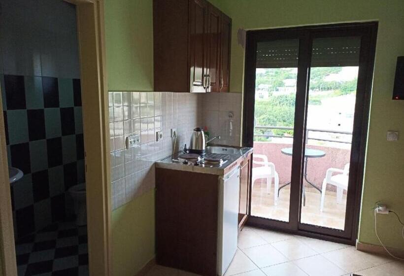 اتاق استاندارد با بالکن و چشمانداز دریا, Apartments Normannia