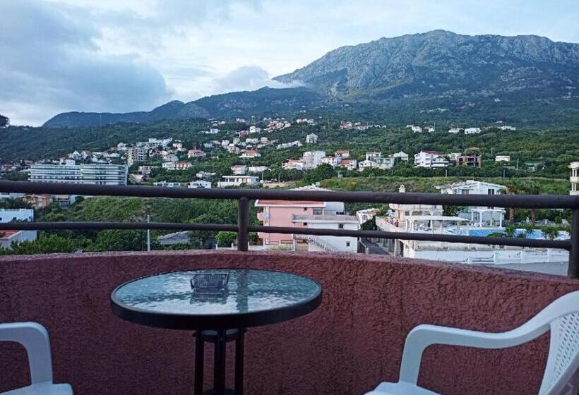 اتاق استاندارد با بالکن و چشمانداز دریا, Apartments Normannia