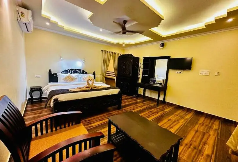اتاق سوپریور با تخت بزرگ, Maadathil Cottages & Beach Resort