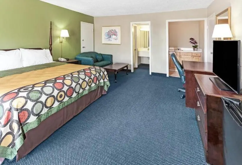 キングサイズベッドのスタンダードルーム, Super Inn & Suites Carrollton,west Georgia