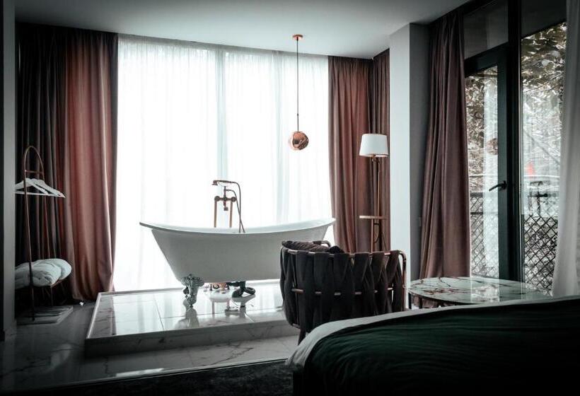 اتاق استاندارد با تخت بزرگ, Park Resort Mtirala National Park