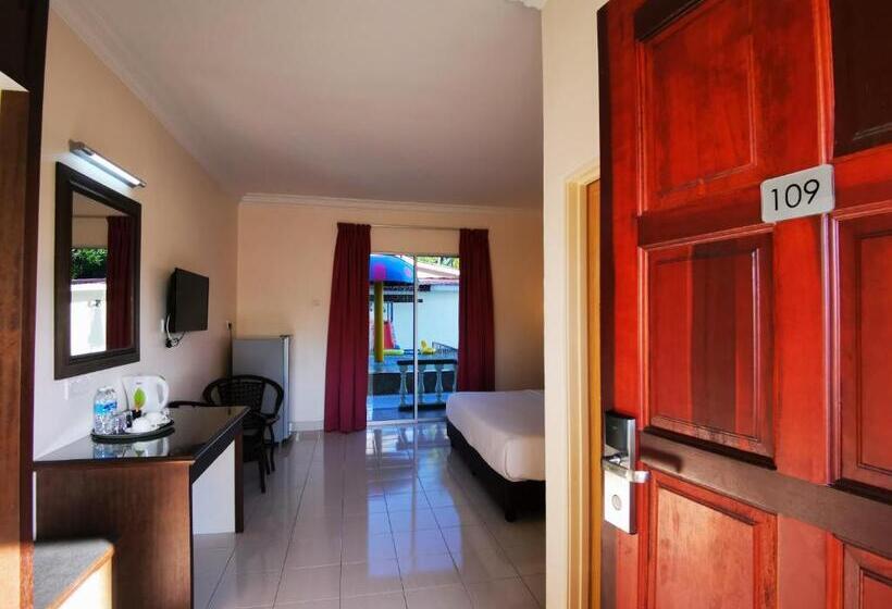 キングサイズベッドのスタンダードルーム, Casa Idaman Motel