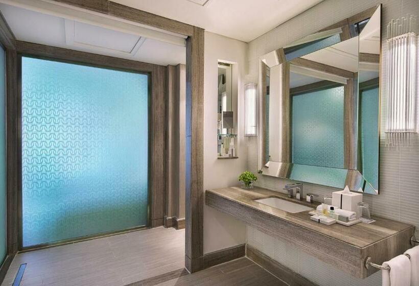 اتاق استاندارد با تخت بزرگ برای معلولان, Hilton Dubai Al Habtoor City