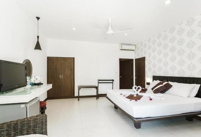 חדר דלוקס נוף לים, Samui Pier Beach Front & Resort