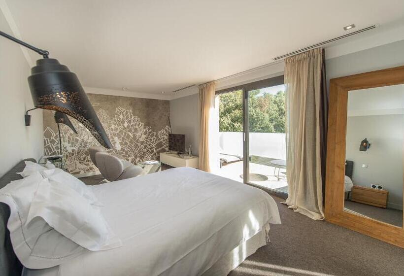 带露台的套间, Domaine Rampale