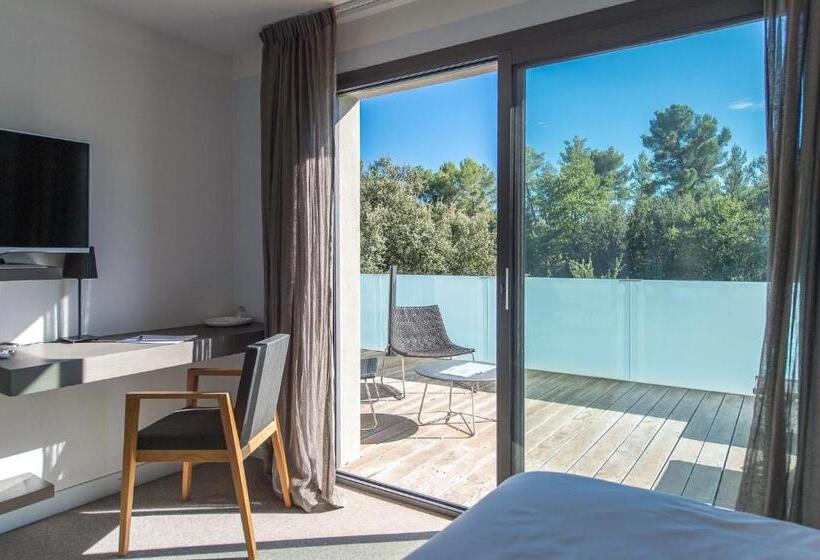 带露台的套间, Domaine Rampale