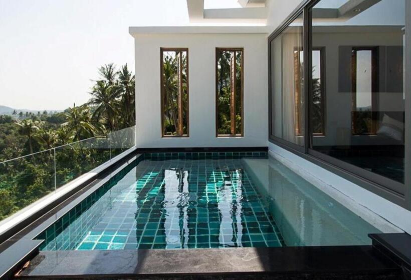 דירת פנטהאוז 1 חדרי שינה, Tropical Sea View Residence