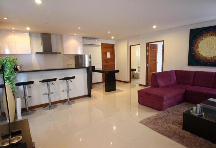 דירת דלוקס 2 חדרי שינה, Tropical Sea View Residence