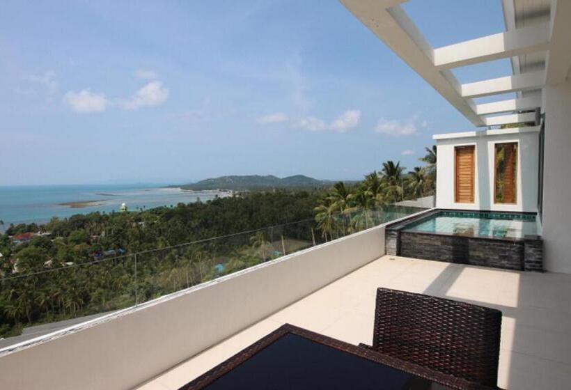 דירת דלוקס 2 חדרי שינה, Tropical Sea View Residence