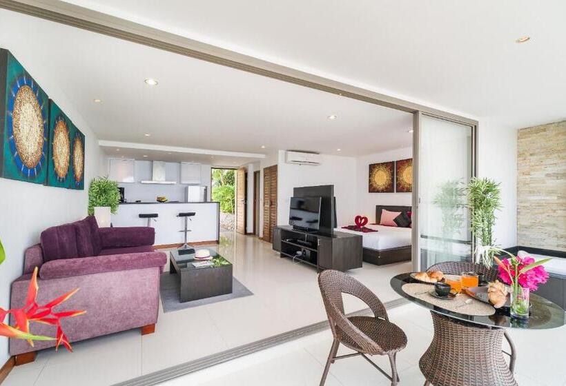 １ベッドルームのデラックスアパートメント, Tropical Sea View Residence