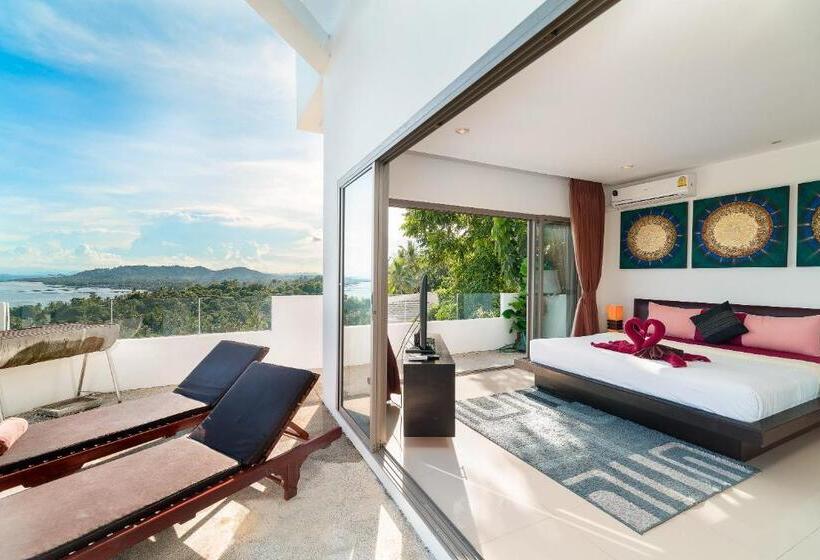 דירת דופלקס בת חדר שינה 1, Tropical Sea View Residence