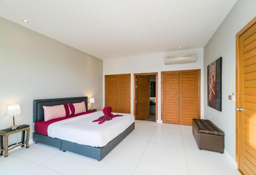 וילת חדר שינה 1 עם נוף לים, Tropical Sea View Residence