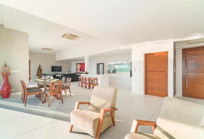 וילת חדר שינה 1 עם נוף לים, Tropical Sea View Residence