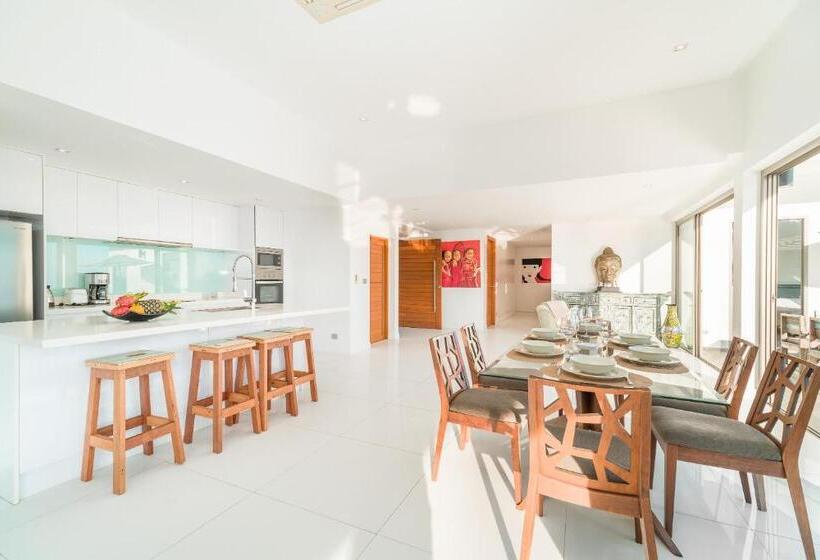 וילת חדר שינה 1 עם נוף לים, Tropical Sea View Residence