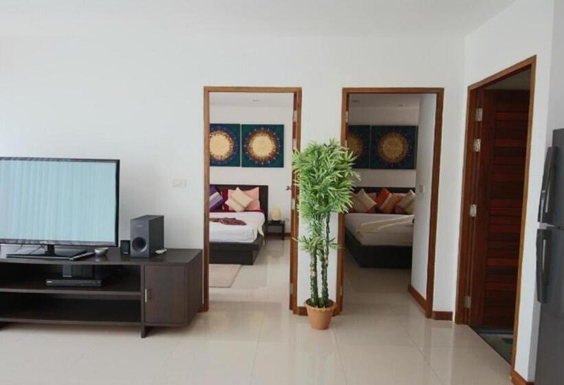 דירת אקזקיוטיב 2 חדרים, Tropical Sea View Residence