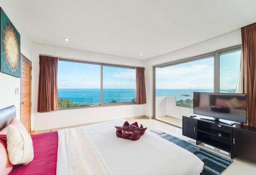 דירת דופלקס בת חדר שינה 1, Tropical Sea View Residence