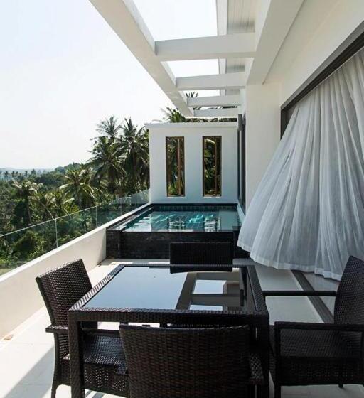 דירת דלוקס 2 חדרי שינה, Tropical Sea View Residence