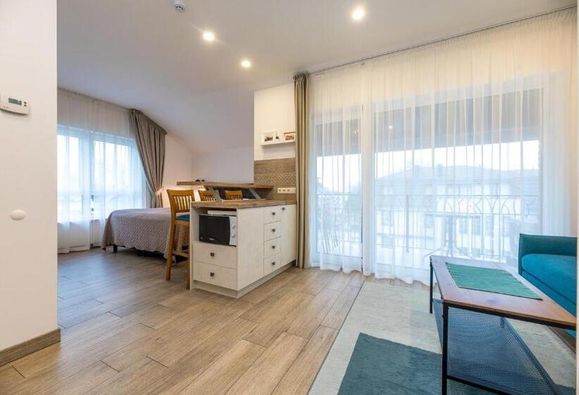 استودیو استاندارد با بالکن, Amber Drop Apartments