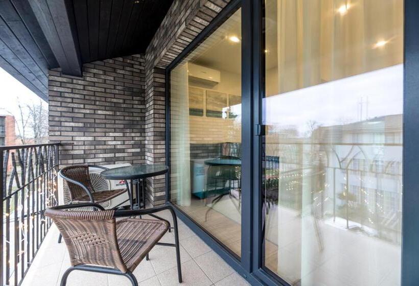 استودیو استاندارد با بالکن, Amber Drop Apartments